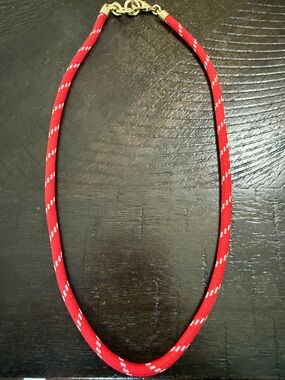 Roxanne Assoulin Happy Cord Necklace - Red